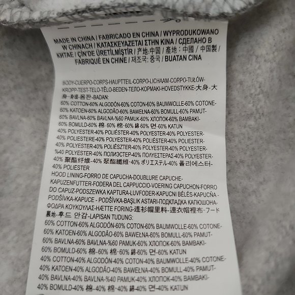 Vans Vine Half Zip Crop Hoodie Womens Medium Long Sleeve Embroidered Logo Cozy - Picture 11 of 11